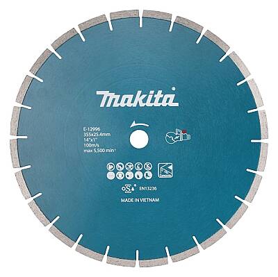 Makita E-12996 355mm Elmas Beton Testeresi - 1