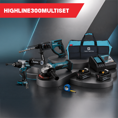 Makita HIGHLINE300-MULTISET Reis 8 Parça - 1