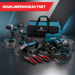 Makita HIGHLINE 500 Heavy Set - MAKİTA AKSESUAR