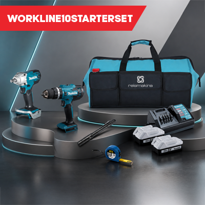 Makita WORKLINE10-STARTERSET Reis 8 Parça - 1