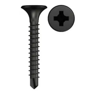 Meridyen Alçıpan Vidası Matkap Uçlu M.U.V 3,5x25-45 mm - 1