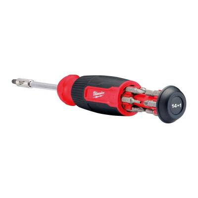 Milwaukee 14'i 1 Arada Çok Uçlu Tornavida 4932492806 - 1