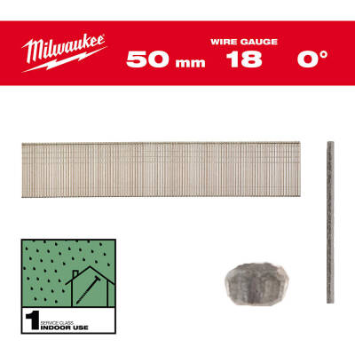 Milwaukee 18G Brad Çivi 50 mm 5000 Adet 4932492556 - 2