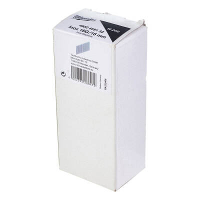 Milwaukee 18G Paslanmaz (Inox) Brad Çivi 16 mm 10000 Adet 4932459132 - 1