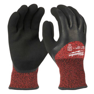 Milwaukee 3. Derece Kesik Korumalı Kışlık Nitril Eldiven XL - 1
