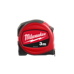 Milwaukee 3 m Slimline Şerit Metre 16 mm 48227703 - Milwaukee
