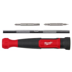 Milwaukee 4'i 1 Arada Hassas Çok Uçlu Tornavida 4932480584 - Milwaukee