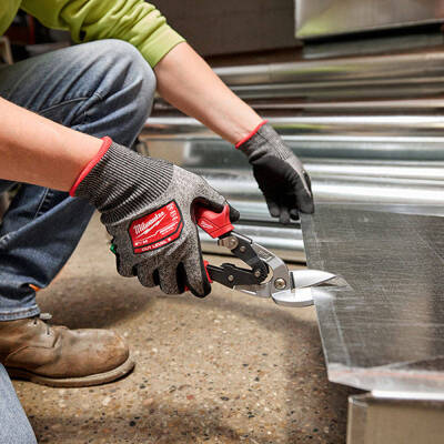 Milwaukee 45° Açılı Kaportacı Makası Sağ 250 mm 4932499016 - 2