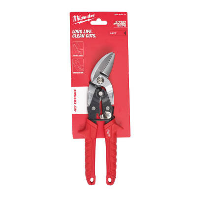 Milwaukee 45° Açılı Kaportacı Makası Sol 250 mm 4932499013 - 1