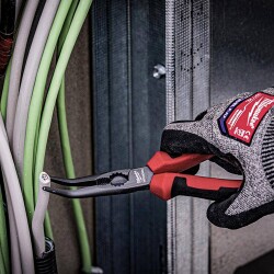 Milwaukee 45° Açılı Kargaburun Pense 205 mm 4932492466 - 3