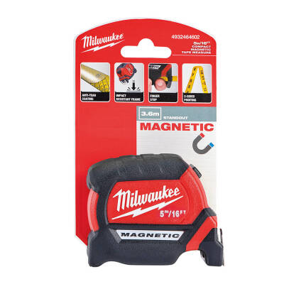 Milwaukee 5 m Premium Mıknatıslı Şerit Metre 4932464602 - 2
