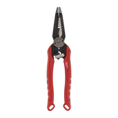 Milwaukee 7'si 1 Arada Kablo Sıyırıcılı Pense 230 mm 4932478554 - 1