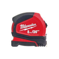 Milwaukee 8 m Pro Kompakt Şerit Metre 26 mm 4932459596 - Milwaukee