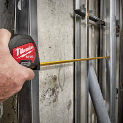 Milwaukee 8 m STUD Gen2 Şerit Metre 26 mm 4932471629 - Milwaukee