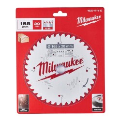 Milwaukee Ahşap Daire Testere Bıçağı 165 x 20 mm 40 Diş 4932471932 - Milwaukee