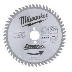 Milwaukee Ahşap Daire Testere Bıçağı 190 x 30 mm 54 Diş 4932346512 - 2