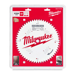 Milwaukee Ahşap Daire Testere Bıçağı 235 x 30 mm 60 Diş 4932471308 - Milwaukee