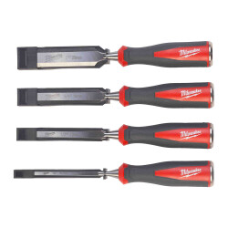 Milwaukee Ahşap Iskarpela Seti 4 Parça 6-12-19-25 mm 4932479897 - Milwaukee