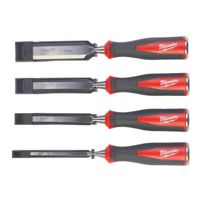 Milwaukee Ahşap Iskarpela Seti 4 Parça 6-12-19-25 mm 4932479897 - 1