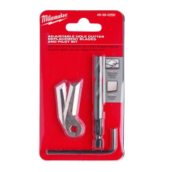 Milwaukee Ayarlanabilir Delik Kesici Yedek Bıçak Seti 49560290 - 1