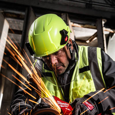 Milwaukee BOLT 200 Havalandırmalı Baret Yüksek Görünürlüklü Sarı 4932480654 - 2