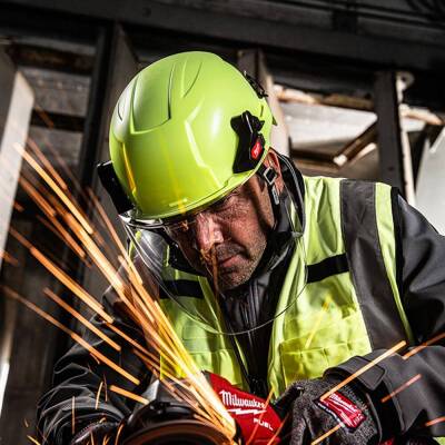 Milwaukee BOLT 200 Havalandırmasız Baret Yüksek Görünürlüklü Sarı 4932480658 - 3