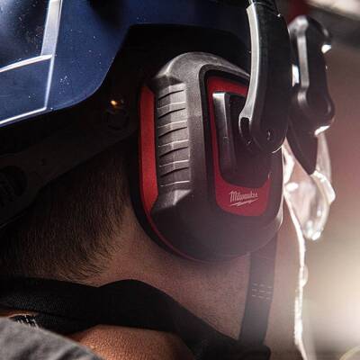 Milwaukee BOLT HP Baret Kulaklığı SNR 33 dB 4932478877 - 2