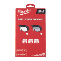 Milwaukee BOLT Kompakt Vizör Şeffaf 4932479946 - 2