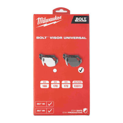 Milwaukee BOLT Universal Vizör Şeffaf 4932479941 - 2