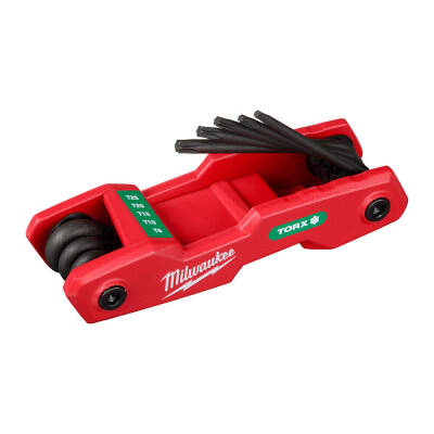Milwaukee Çakı Tipi Torx Anahtar Seti 8 Parça T9-T40 4932480979 - 1