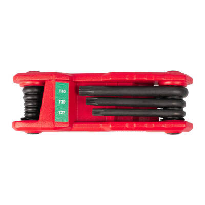 Milwaukee Çakı Tipi Torx Anahtar Seti 8 Parça T9-T40 4932480979 - 2