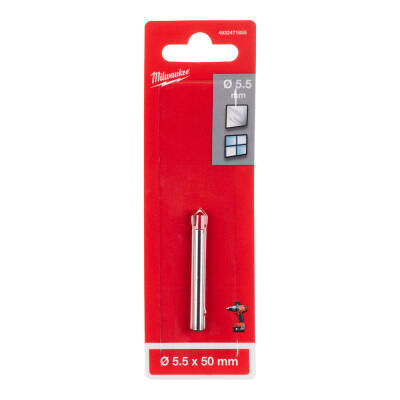 Milwaukee Cam ve Seramik Matkap Ucu 5,5 x 50 mm 4932471855 - 1