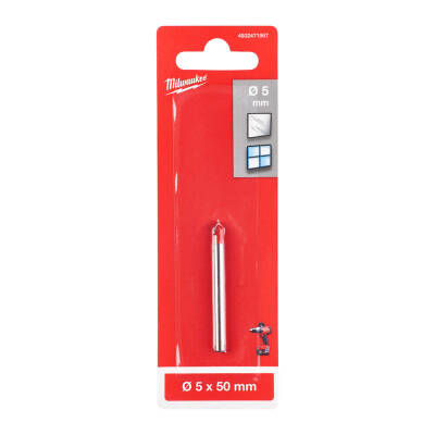 Milwaukee Cam ve Seramik Matkap Ucu 5 x 50 mm 4932471957 - 1