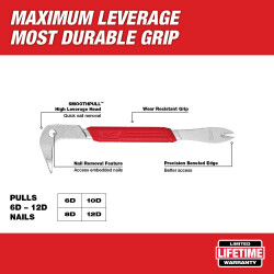 Milwaukee Çivi Sökücü (Kerpeten Manevela) 229 mm 4932478249 - 4
