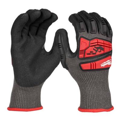 Milwaukee Darbe Korumalı Kesilmeye Dayanıklı Eldiven Seviye E 9/L Beden 4932498536 - 1