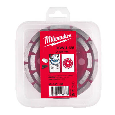 Milwaukee DCWU Elmas Çanak Taşlama Diski 125 mm 4932451186 - 1