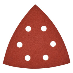 Milwaukee Delta (Üçgen) Zımpara Kağıdı 105 x 105 mm 180 Kum 5'li 4932358495 - 2
