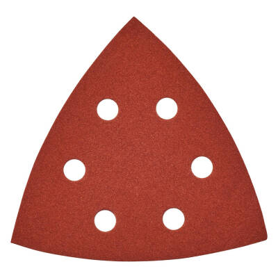 Milwaukee Delta (Üçgen) Zımpara Kağıdı 105 x 105 mm 180 Kum 5'li 4932358495 - 2