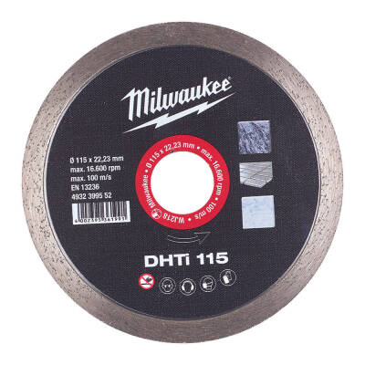 Milwaukee DHTi Fayans Elmas Kesme Diski 115 mm 4932399552 - 1