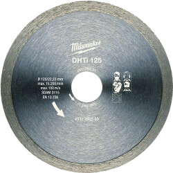 Milwaukee DHTi Fayans Elmas Kesme Diski 125 mm 4932399553 - 1