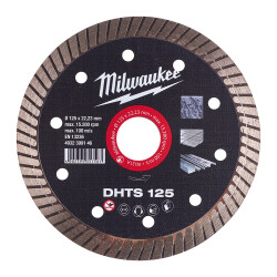 Milwaukee DHTS Turbo Seramik ve Granit Elmas Kesme Diski 125 mm 4932399146 - 2