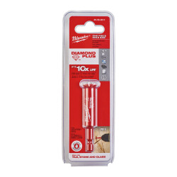 Milwaukee Diamond Max 1/4 inç Hex Elmas Fayans Delme Ucu 12 mm 49560511 - Milwaukee
