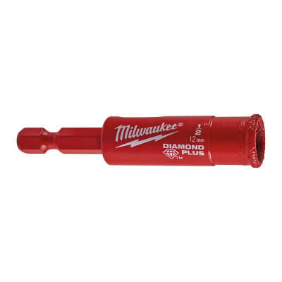 Milwaukee Diamond Max 1/4 inç Hex Elmas Fayans Delme Ucu 12 mm 49560511 - 2