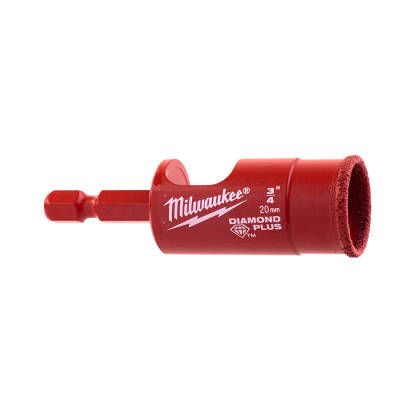 Milwaukee Diamond Max 1/4 inç Hex Elmas Fayans Delme Ucu 20 mm 49560515 - 2