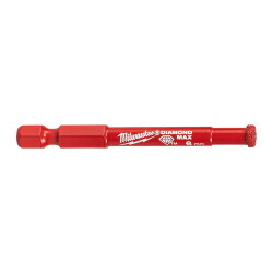 Milwaukee Diamond Max 1/4 inç Hex Elmas Fayans Delme Ucu 6 mm 4932498342 - 2