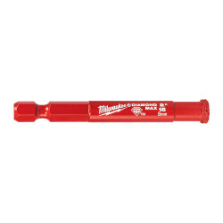 Milwaukee Diamond Max 1/4 inç Hex Elmas Fayans Delme Ucu 8 mm 4932498343 - Milwaukee