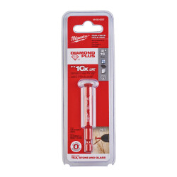 Milwaukee Diamond Max 1/4 inç Hex Elmas Fayans Delme Ucu 8 mm 49560507 - 1
