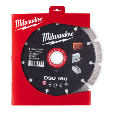 Milwaukee DSU Kanal Açma Elmas Diski 150 mm 4932373148 - 1
