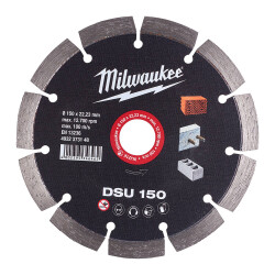 Milwaukee DSU Kanal Açma Elmas Diski 150 mm 4932373148 - 2