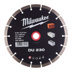Milwaukee DU Genel Amaçlı Elmas Kesme Diski 230 mm 4932399524 - Milwaukee